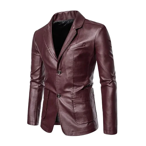 Thaddäus® | Business Casual Lederjacke - Image 8