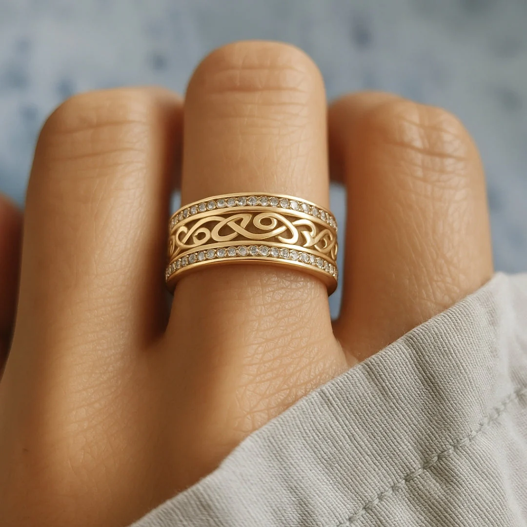 Thekla – Ornamentgold-Ring - Image 3