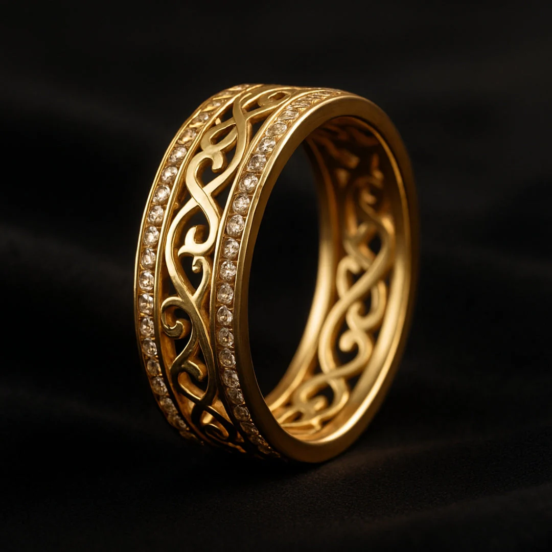 Thekla – Ornamentgold-Ring - Image 4