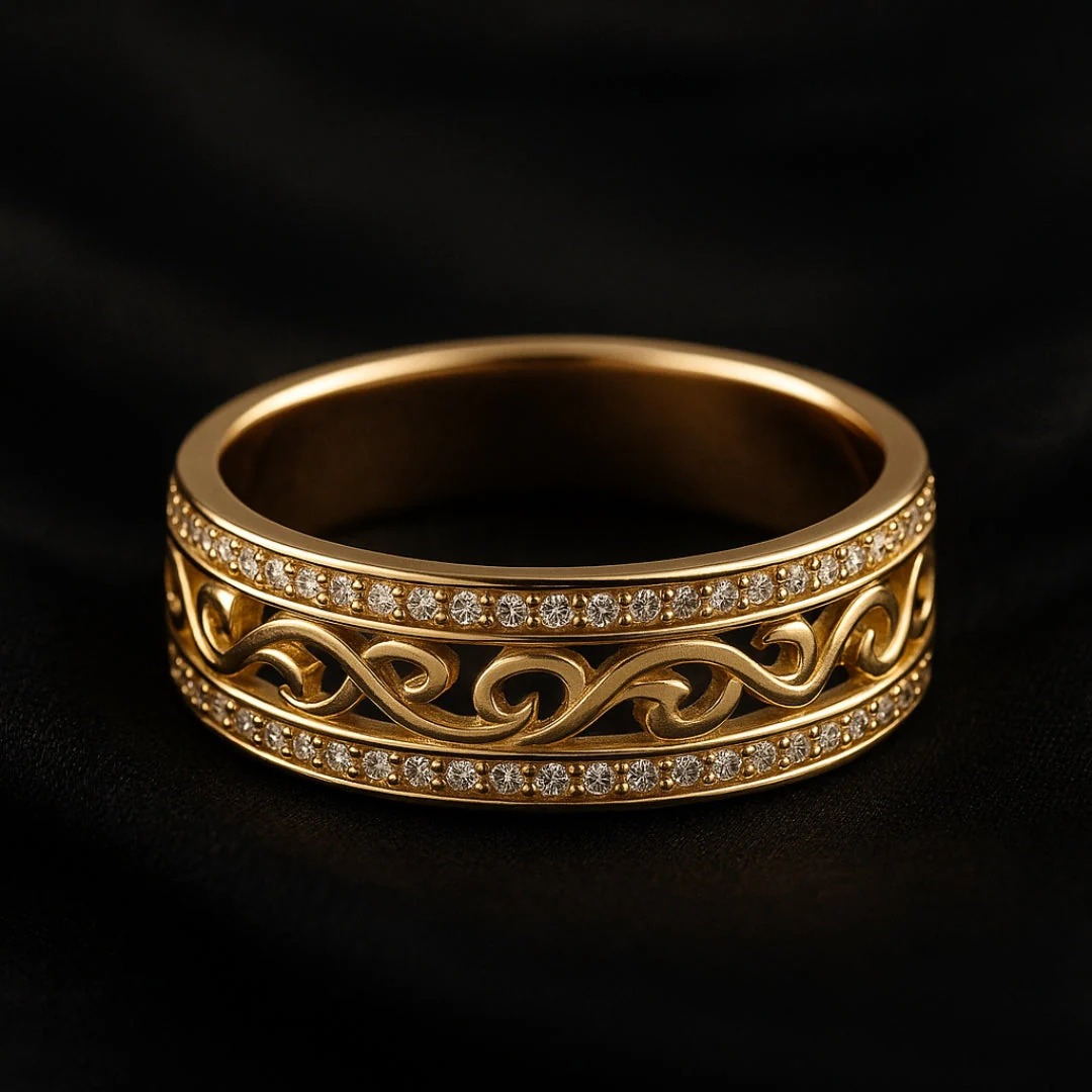 Thekla – Ornamentgold-Ring - Image 5