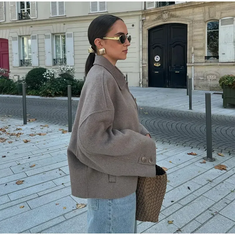 Theresa | Vielseitig kombinierbare elegante Übergangsjacke - Image 7