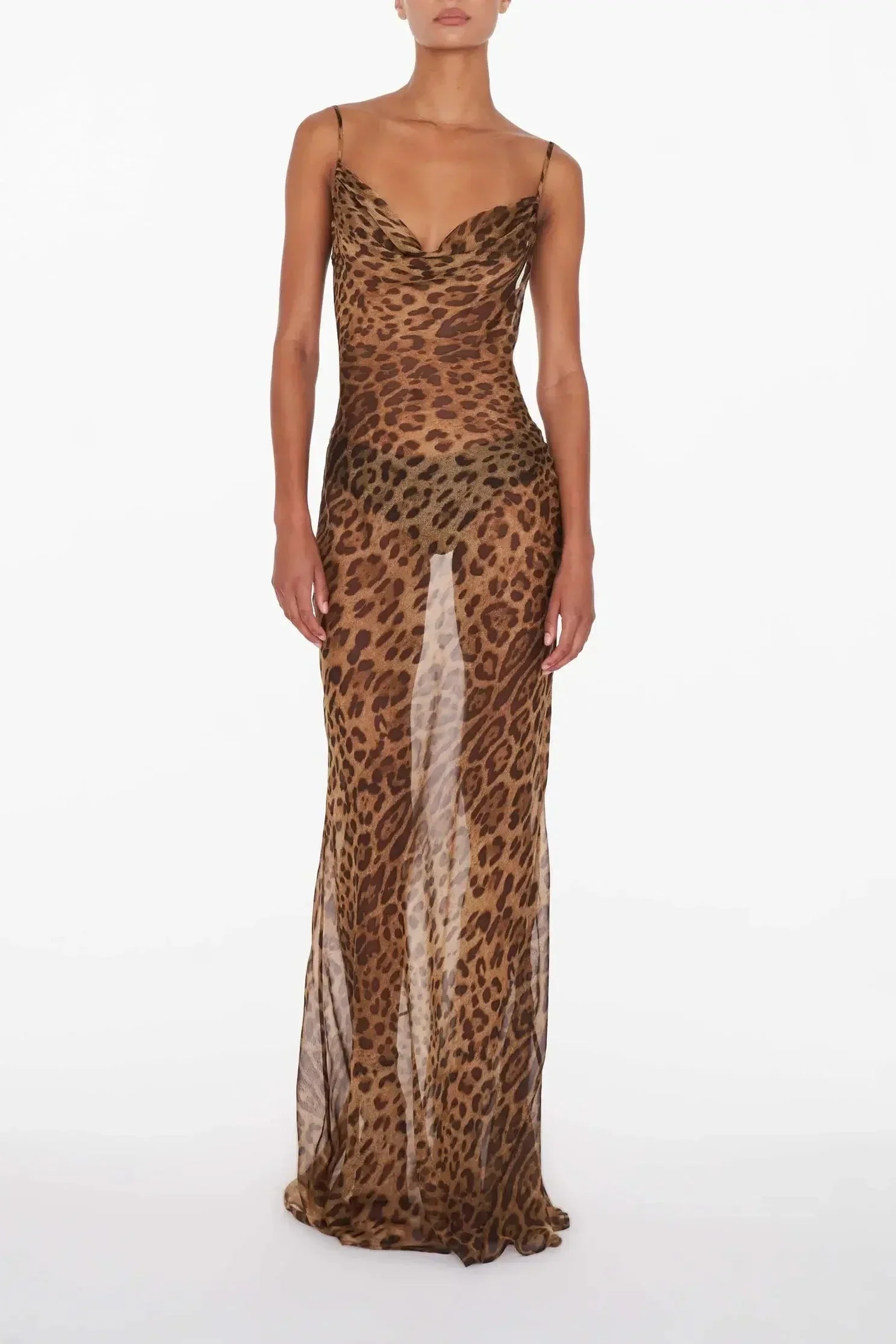 Theresia | Durchsehen Leopard-Maxikleid – Wild & Verführerisch - Image 2