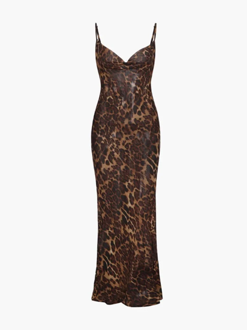 Theresia | Durchsehen Leopard-Maxikleid – Wild & Verführerisch - Image 4