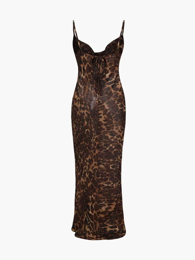 Theresia | Durchsehen Leopard-Maxikleid – Wild & Verführerisch - Image 5