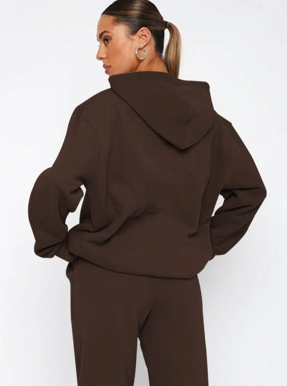 Theresia | Oversized Hoodie- und Jogger-Set für Damen - Image 2