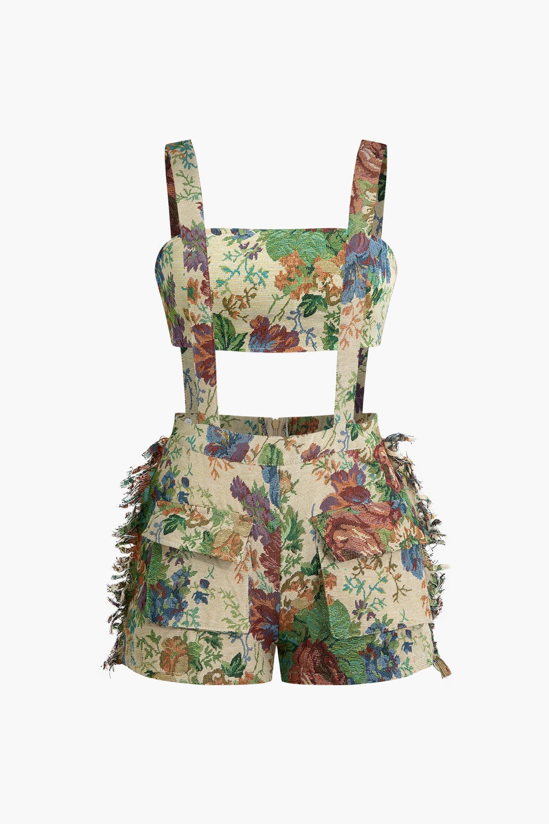 Theresia | Vintage-inspiriertes Zweiteiler-Set mit Blumenmuster - Image 10
