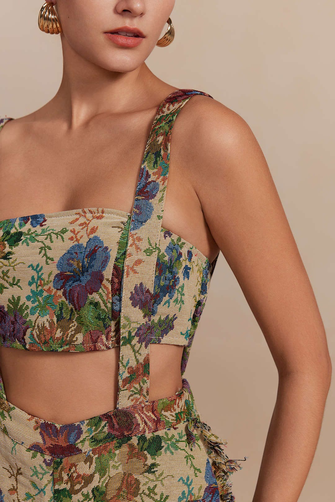 Theresia | Vintage-inspiriertes Zweiteiler-Set mit Blumenmuster - Image 8
