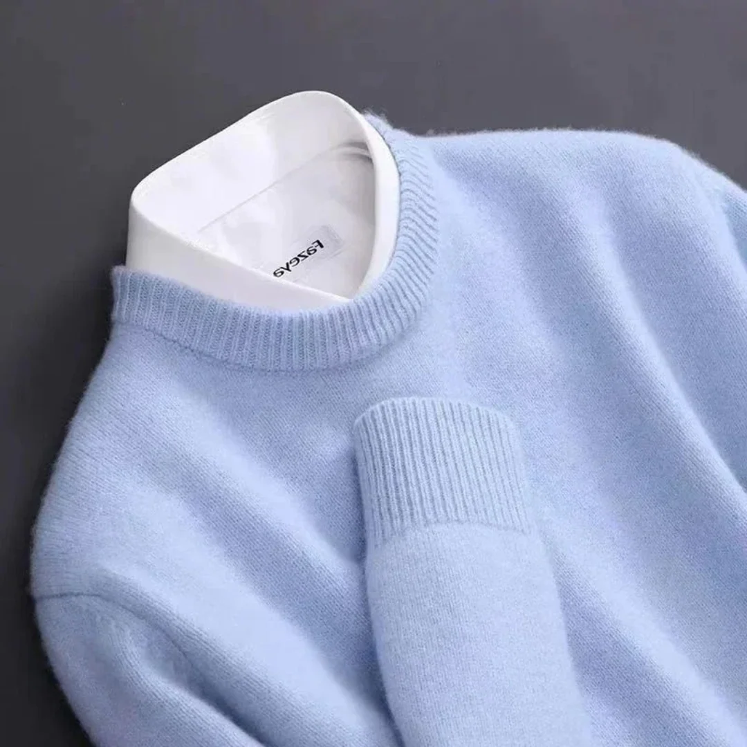 Thierry | Cashmere Rundhals-Pullover - Image 2