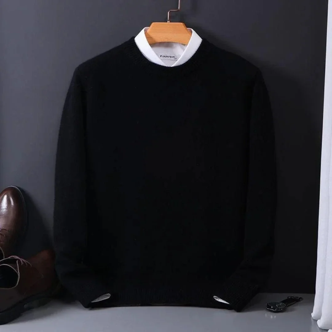 Thierry | Cashmere Rundhals-Pullover - Image 5