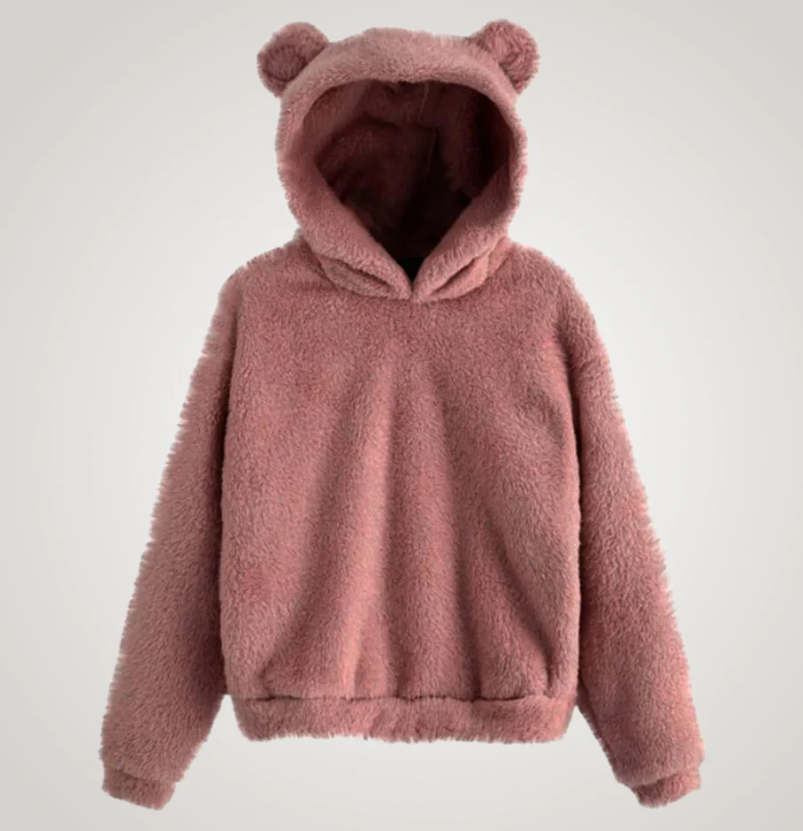 Tialyn - Plüsch-Hoodie mit Bärenohren - Image 12