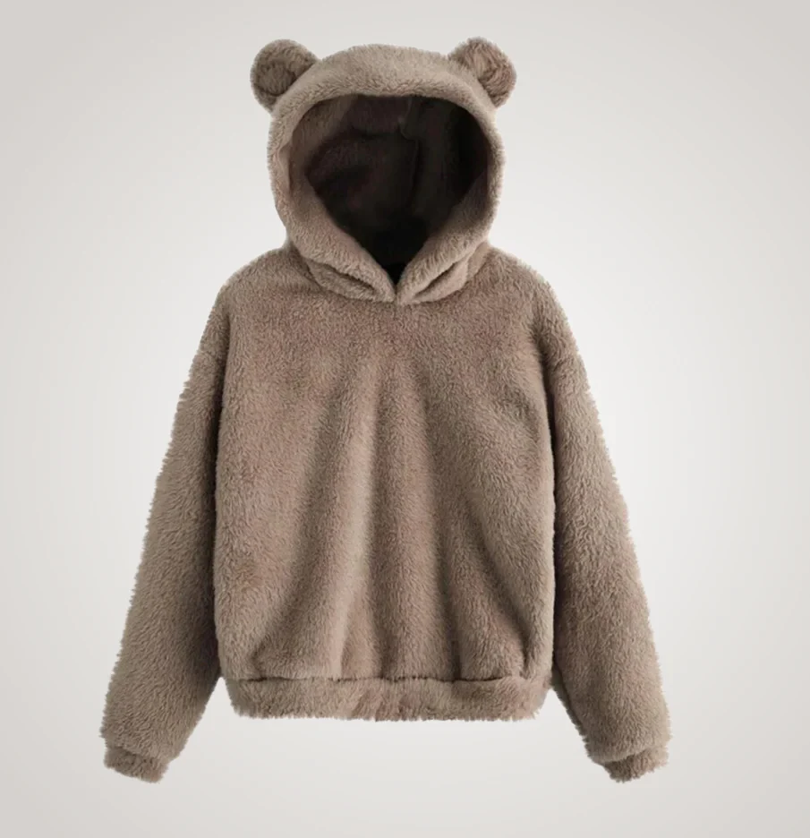 Tialyn - Plüsch-Hoodie mit Bärenohren - Image 2