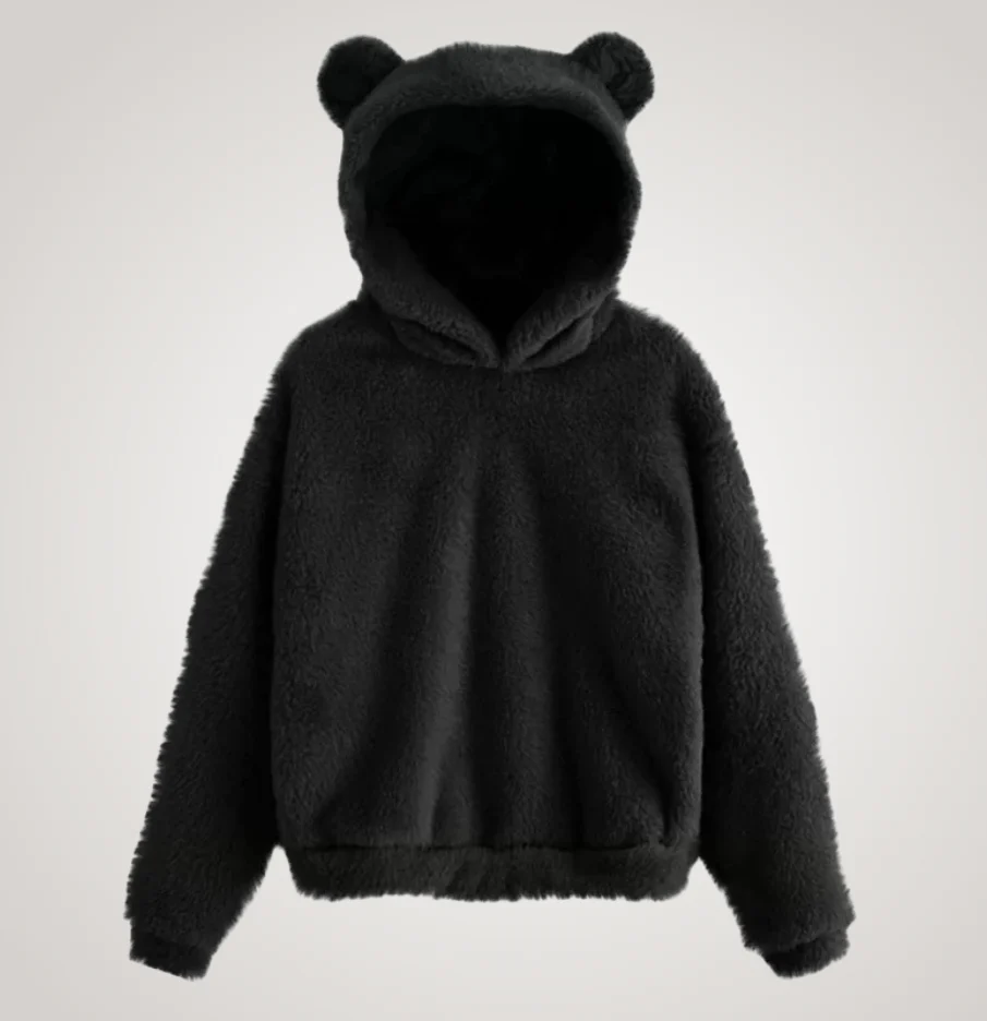 Tialyn - Plüsch-Hoodie mit Bärenohren - Image 4