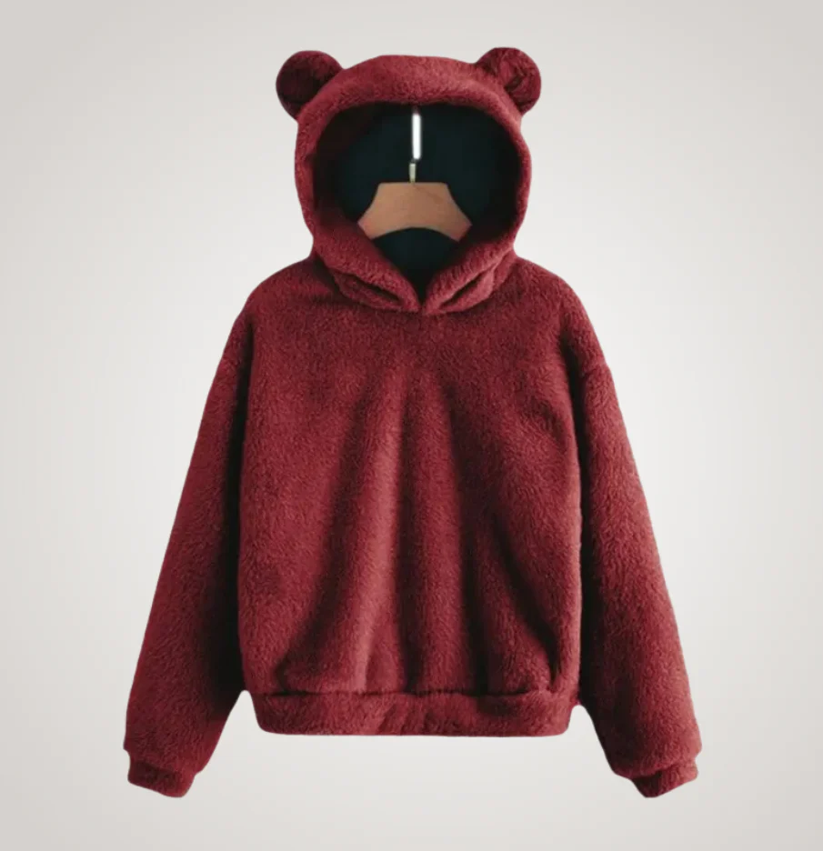 Tialyn - Plüsch-Hoodie mit Bärenohren - Image 6