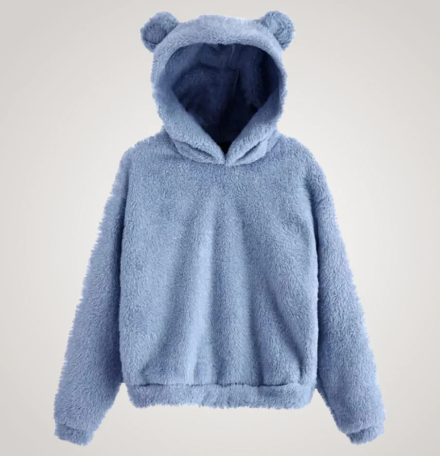 Tialyn - Plüsch-Hoodie mit Bärenohren - Image 7