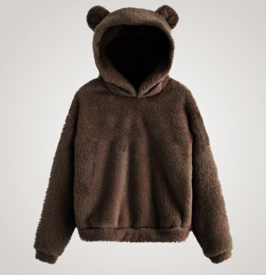 Tialyn - Plüsch-Hoodie mit Bärenohren - Image 8