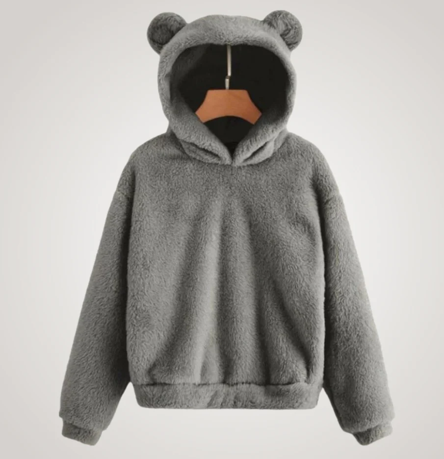 Tialyn - Plüsch-Hoodie mit Bärenohren - Image 9