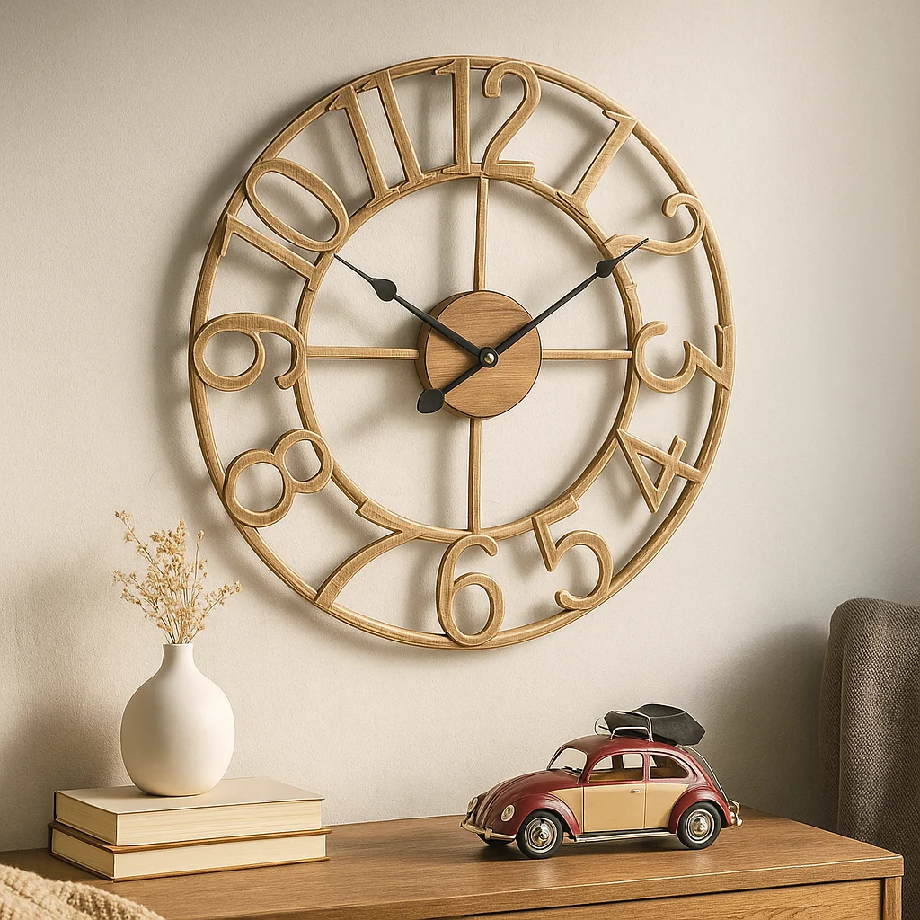 TimeVista – Stilvoller Retro-Digital-Wecker mit großem, gut ablesbarem Display - Image 2