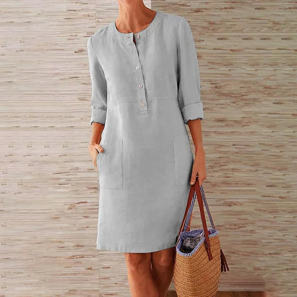 Tina - Stilvolles Damen Freizeit Kleid - Image 2