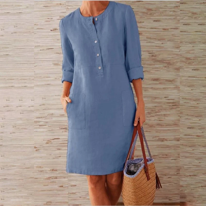 Tina - Stilvolles Damen Freizeit Kleid - Image 8