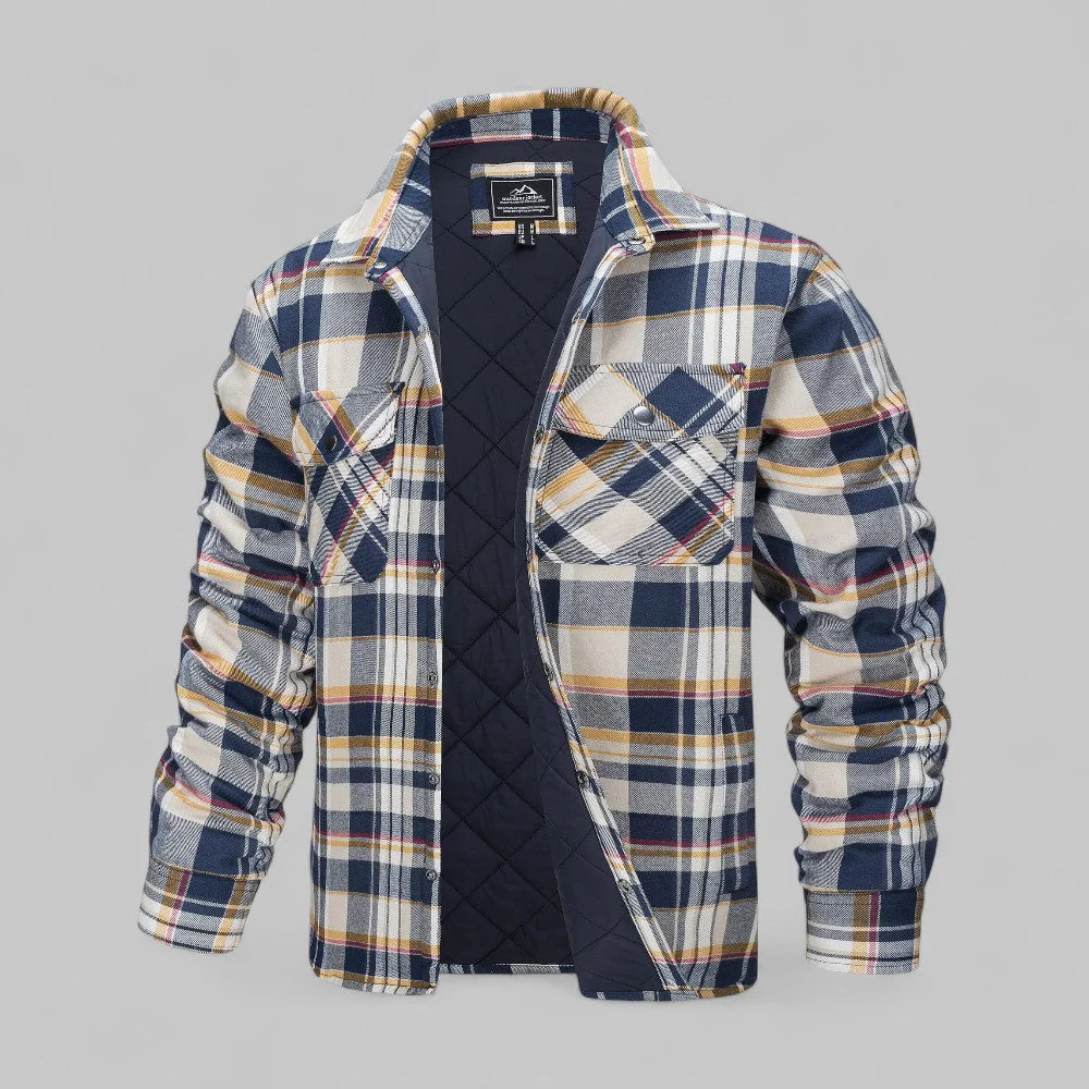 Tobias | Bequeme karierte Flanellhemdjacke - Image 2