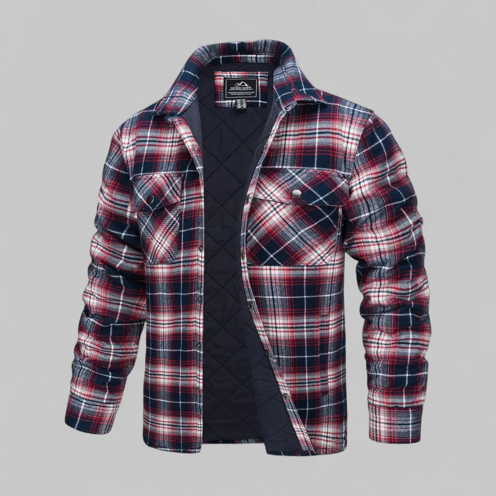 Tobias | Bequeme karierte Flanellhemdjacke - Image 5