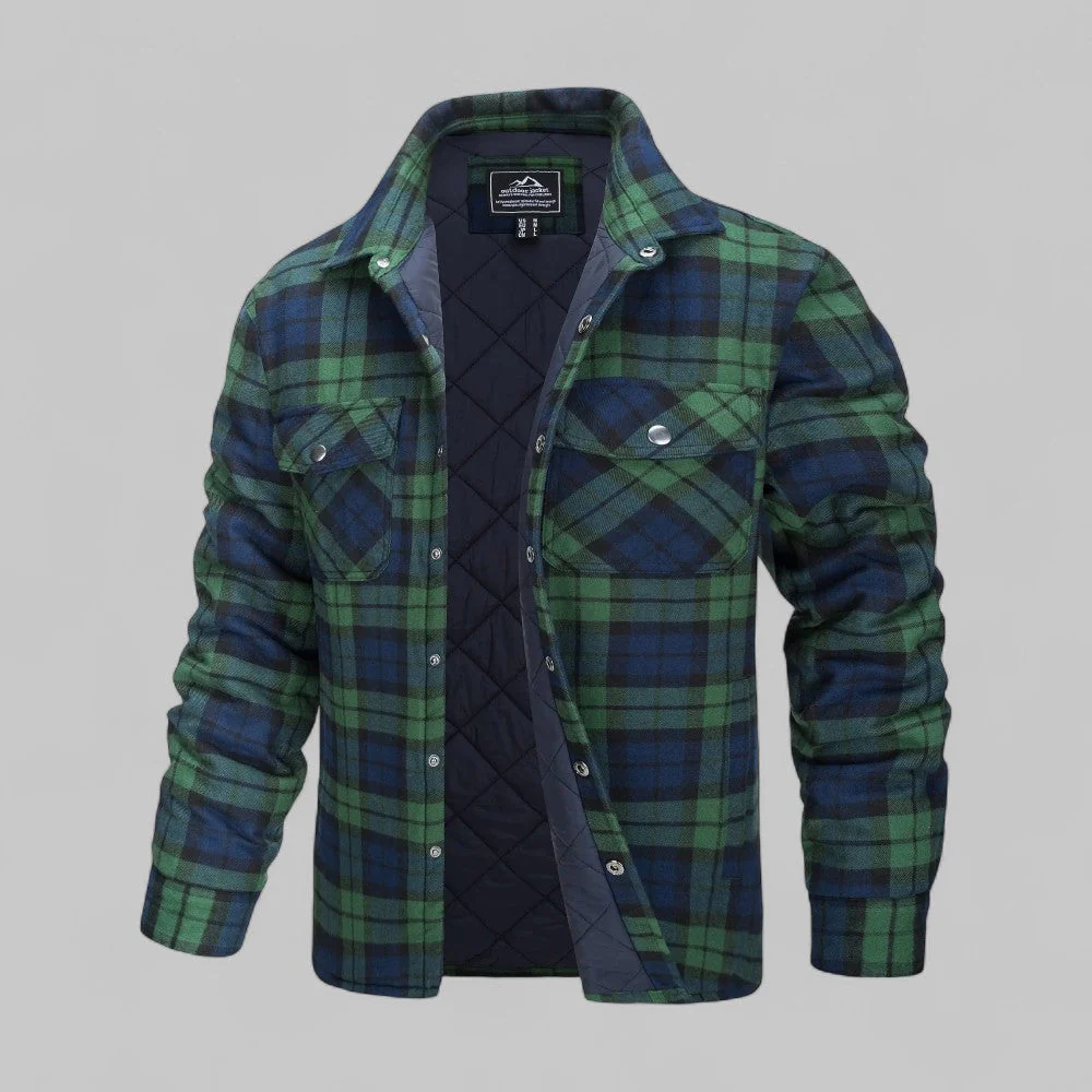 Tobias | Bequeme karierte Flanellhemdjacke - Image 6