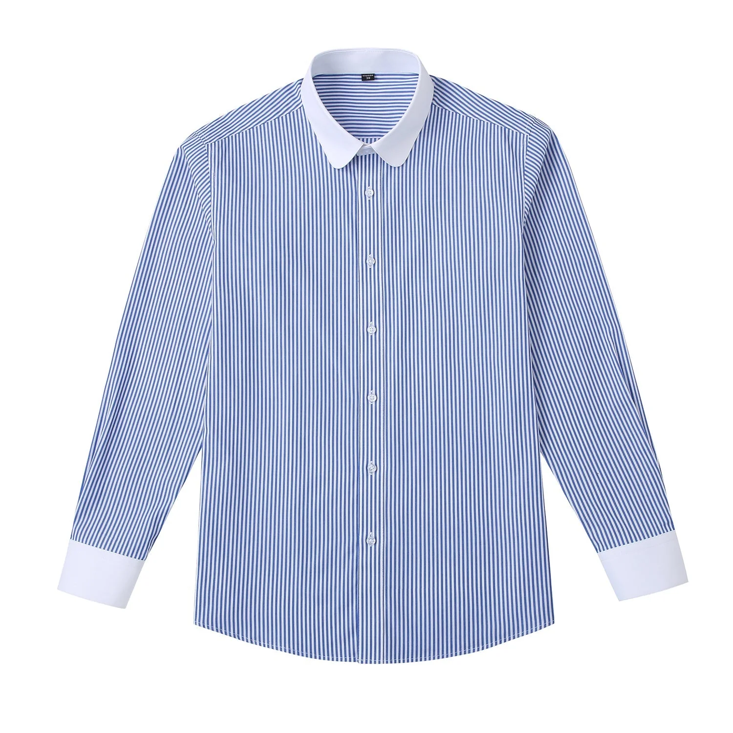 Tommy | Authentisches Weiß-Blaues Hemd - Image 4