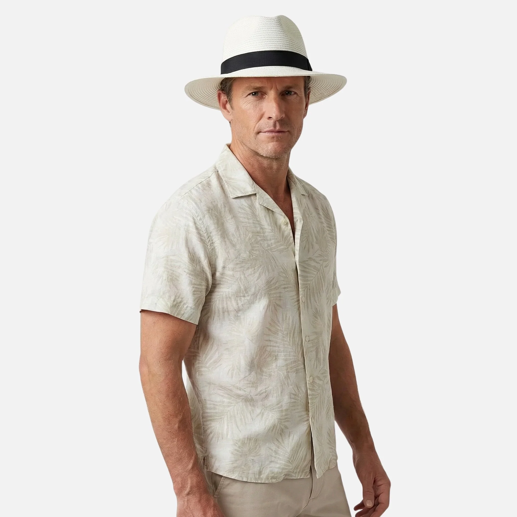 Florian | Herren Toquilla-Stroh Panamahut Ripsband – Panama Hut Herren Sommer - Image 2