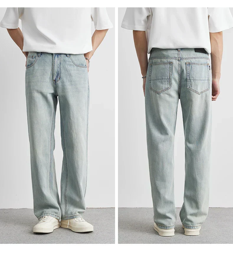 Torvax - Jeans mit weitem Bein in Vintage-Waschung - Image 2