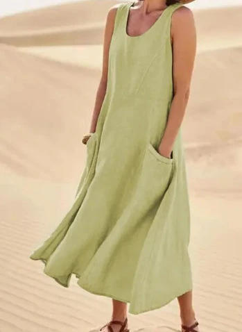 Tosca | Damen Schürzenkleid mit Taschen - Image 10