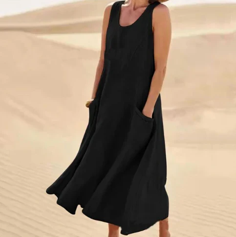 Tosca | Damen Schürzenkleid mit Taschen - Image 9