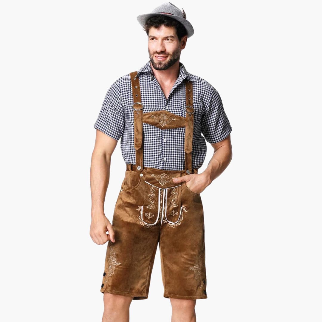 Traditionelle Lederhosen für Herren - Oktoberfest 2025 - Image 4