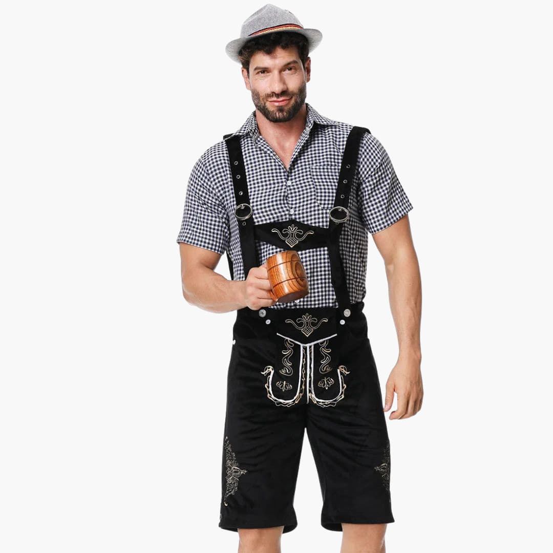 Traditionelle Lederhosen für Herren - Oktoberfest 2025 - Image 9