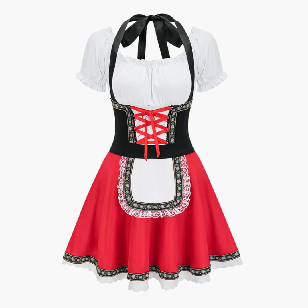 Traditionelles Dirndl kleid für Damen - Oktoberfest 2025 - Image 3