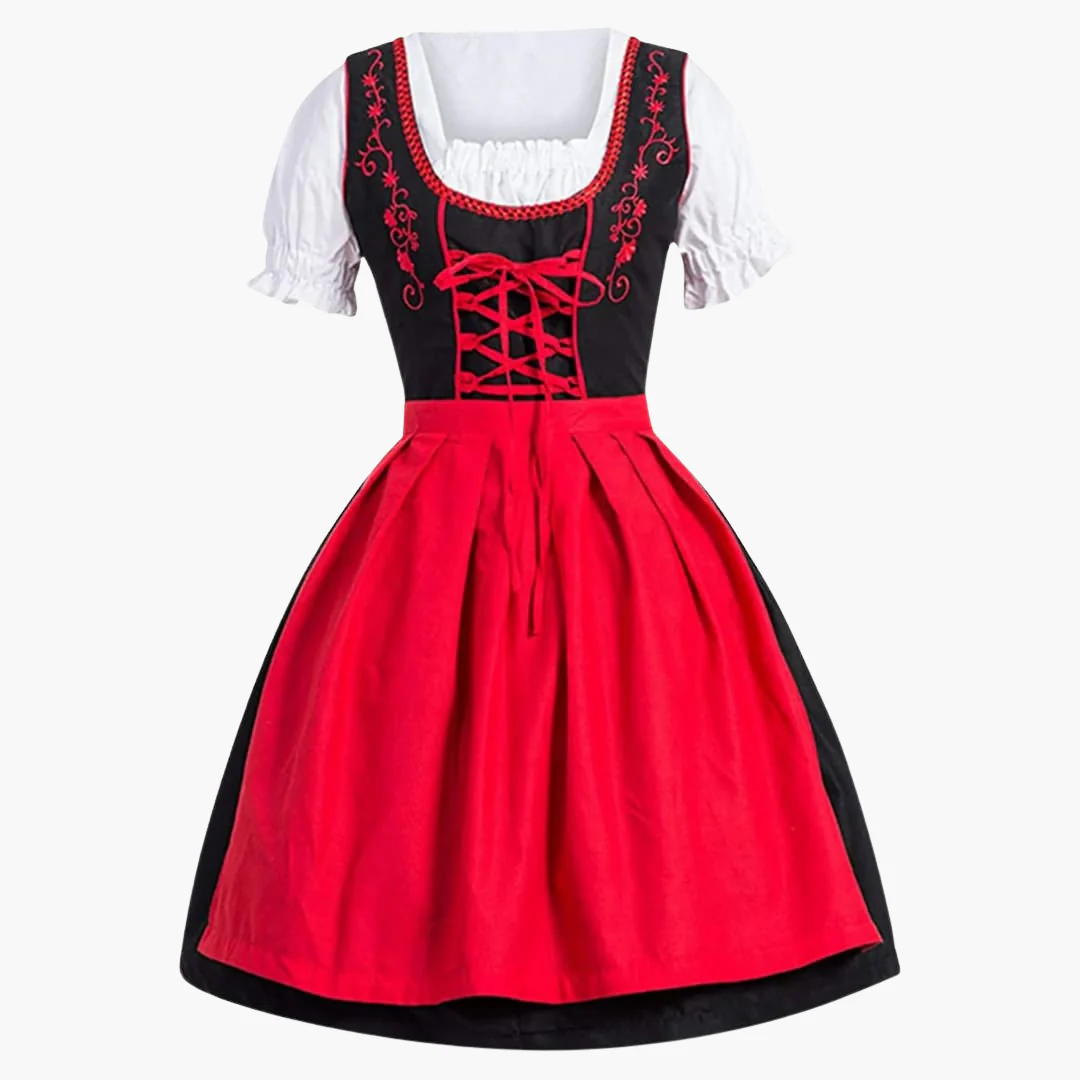 Traditionelles Dirndl mit Schürze für Damen - Oktoberfest 2025 - Image 7