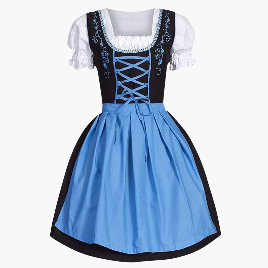 Traditionelles Dirndl mit Schürze für Damen - Oktoberfest 2025 - Image 8