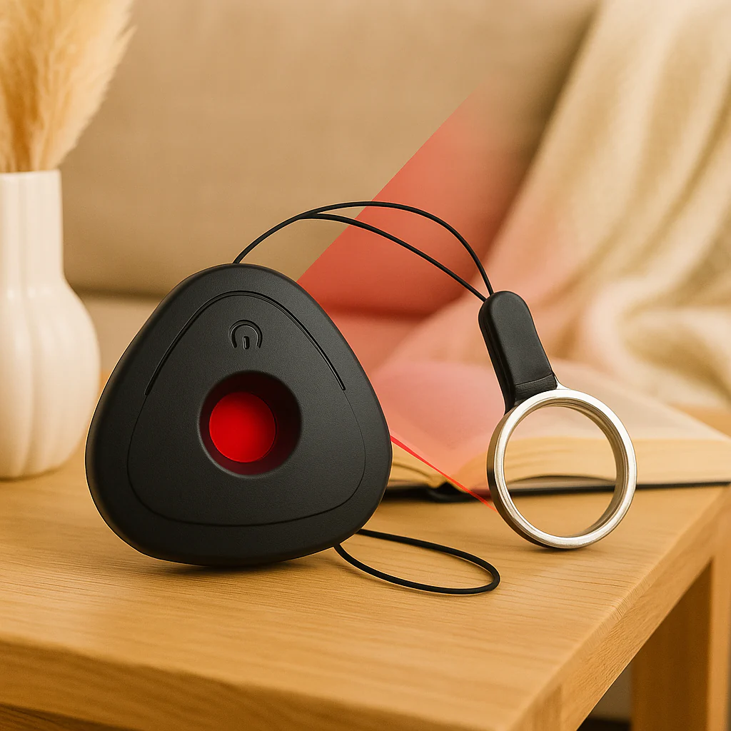 Tragbarer Kameradetektor – Wiederaufladbar mit Vibrations- und Lautlos-Modus, ideal für unterwegs und zu Hause - Image 2