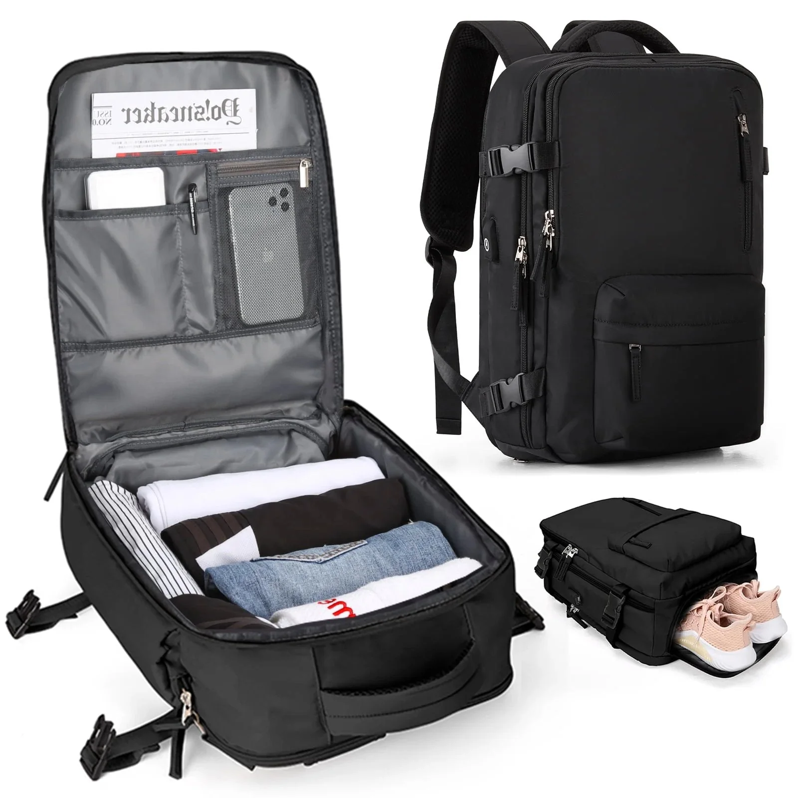 Travex | Multifunktionaler Rucksack für Damen Reisen - Image 8