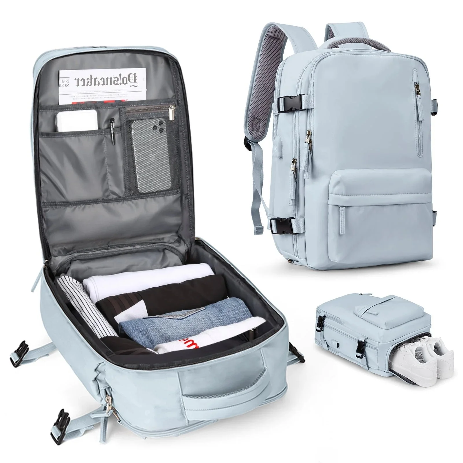 Travex | Multifunktionaler Rucksack für Damen Reisen - Image 9