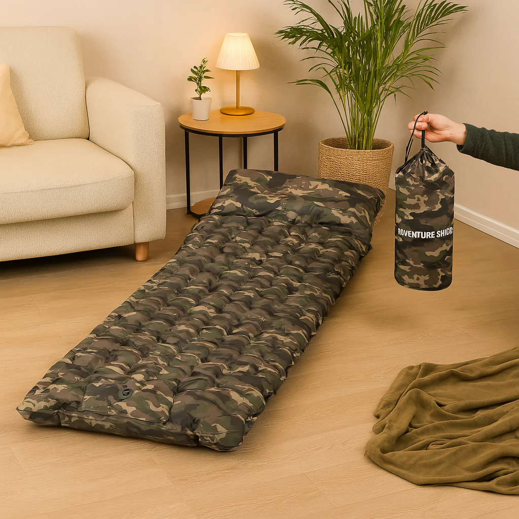 TrekLig Selbstaufblasende Isomatte – Leichte Campingmatratze für Outdoor-Komfort - Image 4