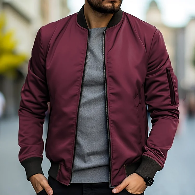Trendige Bomberjacke für Herren - Image 7