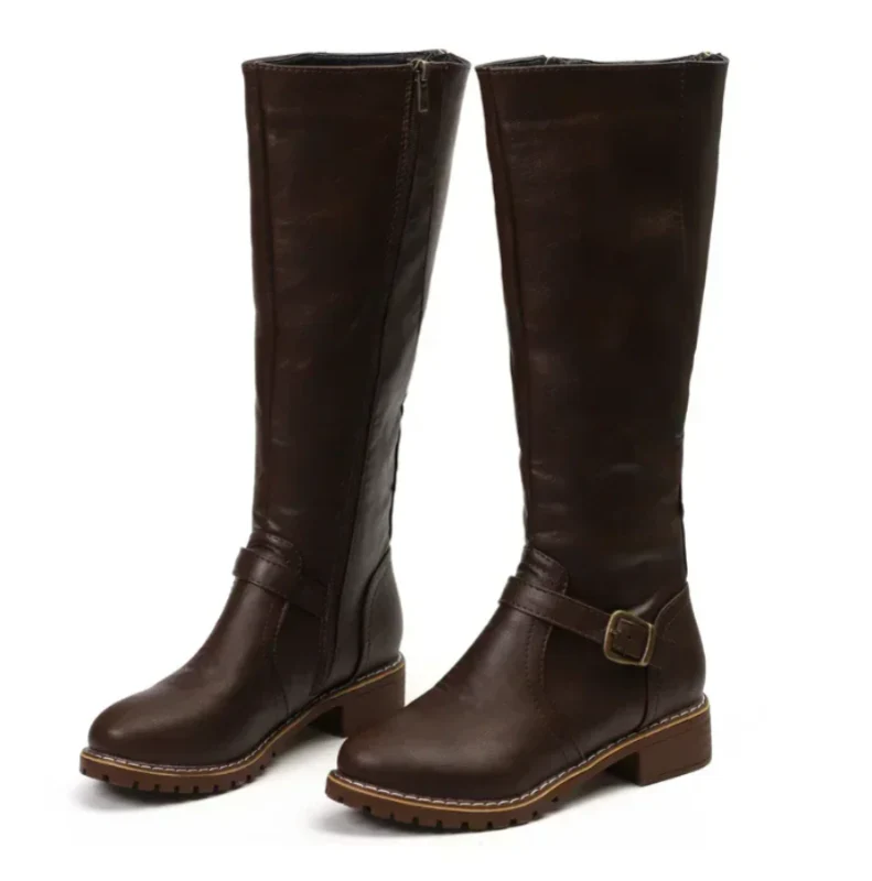 Trendige Damenstiefel mit Gelsohle – Stiefel für Alltag und Freizeit - Image 4