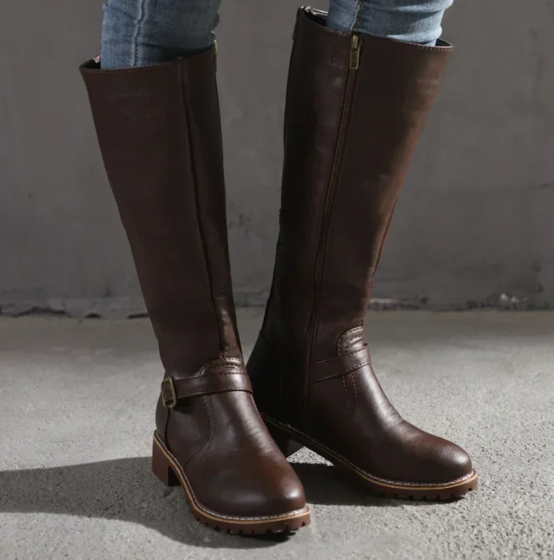 Trendige Damenstiefel mit Gelsohle – Stiefel für Alltag und Freizeit - Image 7