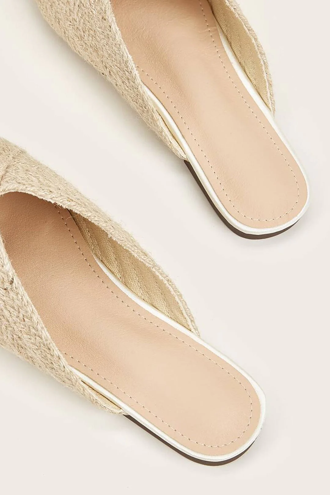 Trendige Espadrille-Mules mit Spitze - Image 2