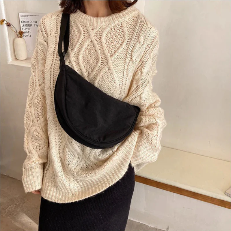 Trendige Halbmond-Crossbody-Tasche für Damen | Moderner - Image 10