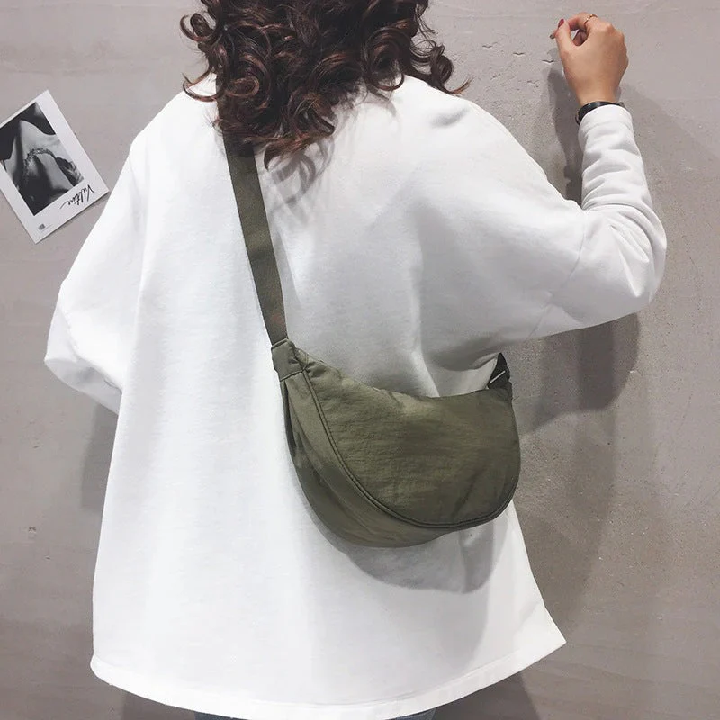 Trendige Halbmond-Crossbody-Tasche für Damen | Moderner - Image 12