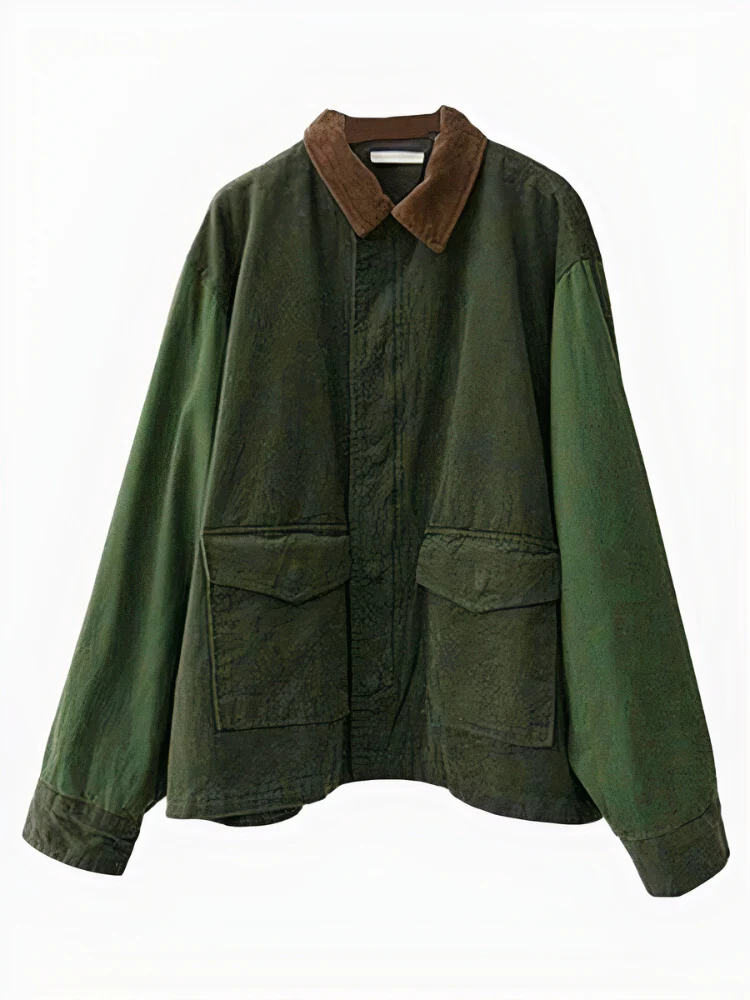 Trendige Vintage-Jacke für Damen | übergangs - Image 3