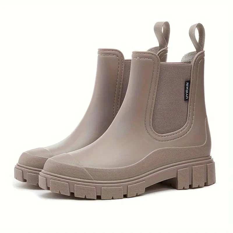 Trendige wasserdichte Regenstiefel - Image 2