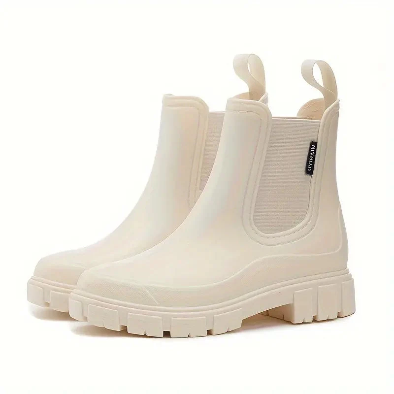 Trendige wasserdichte Regenstiefel - Image 3