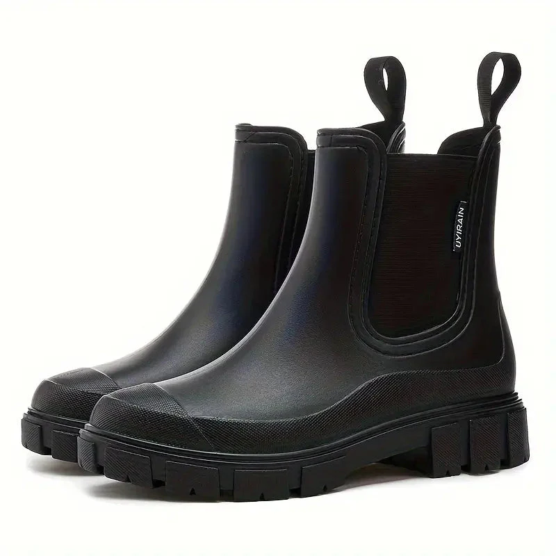 Trendige wasserdichte Regenstiefel - Image 6
